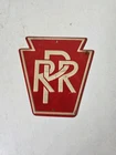 Vintage 1950's Post Cereal Railroad Train RR Tin Sign Pennsylvania Railroad