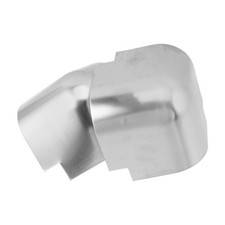 2Pcs Aluminum Corner Protectors Durable Edge Guards for Truck Cargo Silver Wrap
