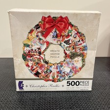 Ceaco Christopher Radko 500 Pc Christmas Wrea...