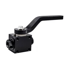 1/8" Brake Line Lock Shut Off Valve Aluminium 1/8" NPT Billet Automotive Black