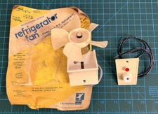 A&E Mobile CF620 12V DC RV Refrigerator Fan Kit with Switch Panel Camper Trailer