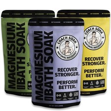 Coach Soak Recovery Bath Soak Alternative to Epsom Salt Bath Soak FastAbsor...