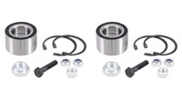 A.B.S. 2X Radnabe Radlagersatz Vorderachse FüR VW Polo Audi 50 86C 80 86