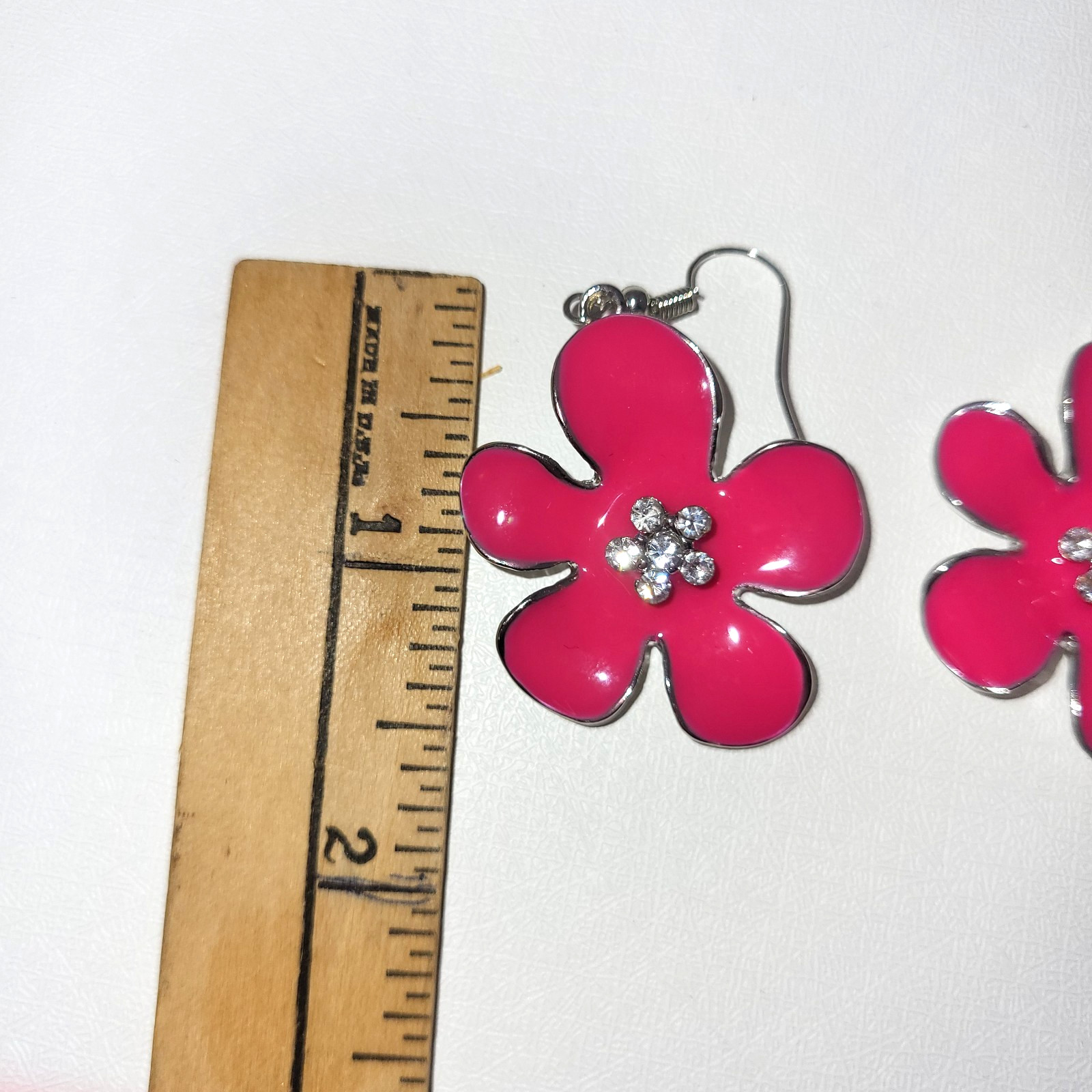 Bright, Colorful, Multi Flower Statement Necklace… - image 9