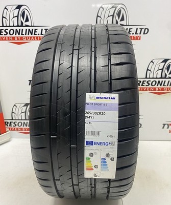 2 X 265 30 20 MICHELIN PILOT SPORT 4S 94Y XL 265/30ZR20 BRAND NEW