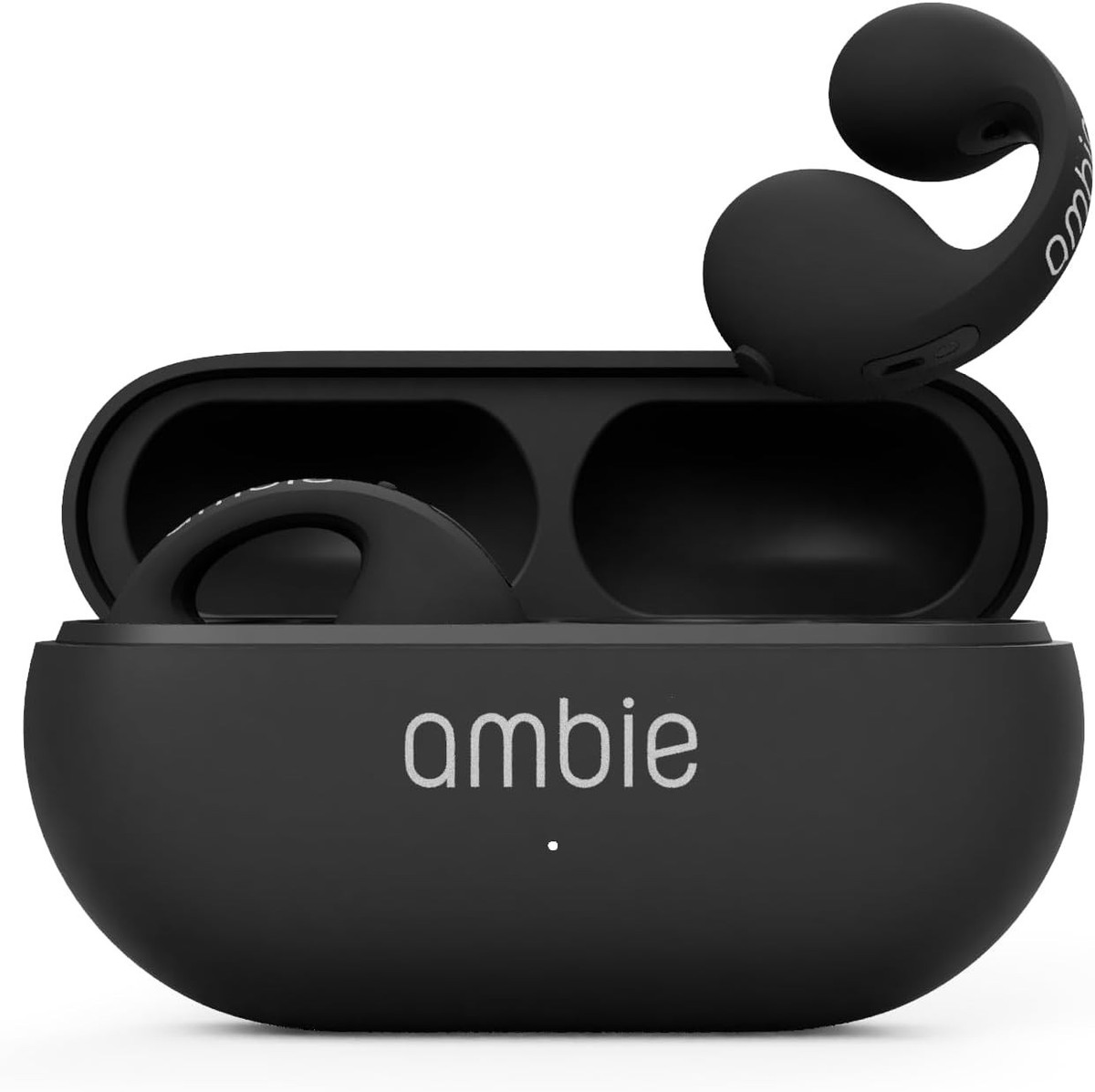 ambie sound earcuffs AM-TW02 Black×Black ambie sound earcuffs AM-TW02COM Black × Black Convex Button Type