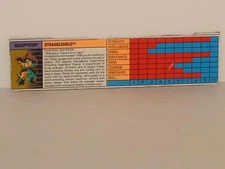 G1 TRANSFORMER DECEPTICON PRETENDER STRANGLEHOLD TECH SPEC LOT # 1
