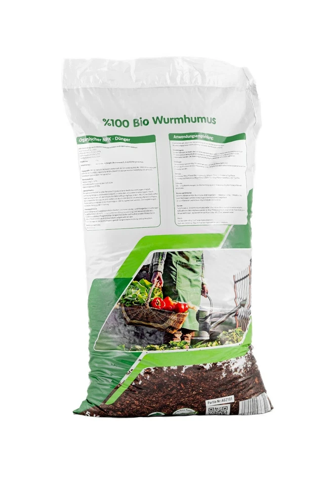 Mr. Worm organischer Bio Dünger 100% Wurmhumus, Universaldünger, Pflanzendünger - Bild 2 von 4