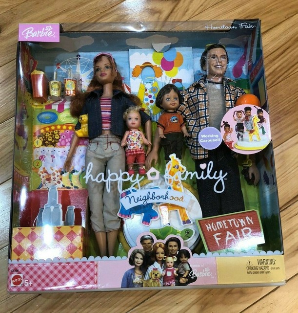 barbie happy family