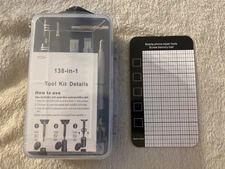 138 in 1 Precision Screwdriver Set PC Cell Phone Laptop Watch Repair Tool Kit