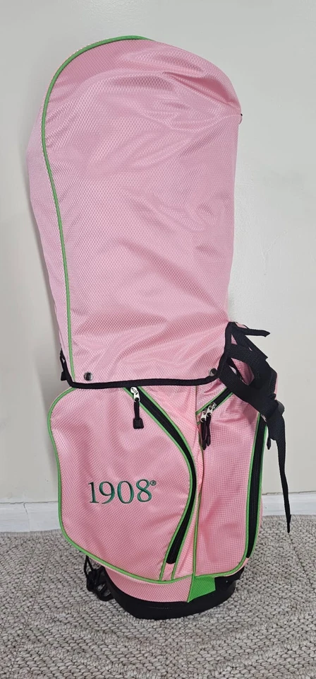 BOLSA DE GOLF ALPHA KAPPA ALPHA SORORITY, TAMBIÉN CONOCIDA COMO BOLSA DE GOLF Foto 3 de 4