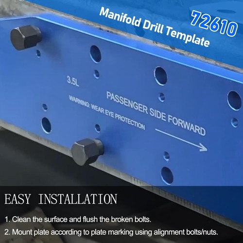 72610 Broken Exhaust Manifold Drill Template Removal Tool for Ford 3.5L