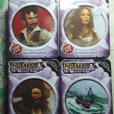 Wizkids Pirates CSG - Oceans Edge - Empty Large Tin set - 4x Tins
