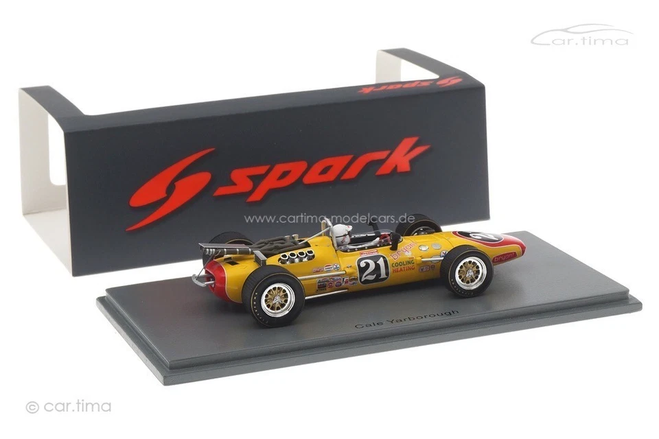 Vollstedt Indy 500 1967 Cale Yarborough Spark 1:43 S5768 - Bild 3 von 4