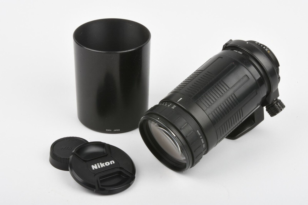 Tamron 175D AF LD 200-400mm F5.6 Lens Nikon F Mount, hood + Tamron 175D AF LD 200-400mm F5.6 Lens Nikon F Mount, hood +