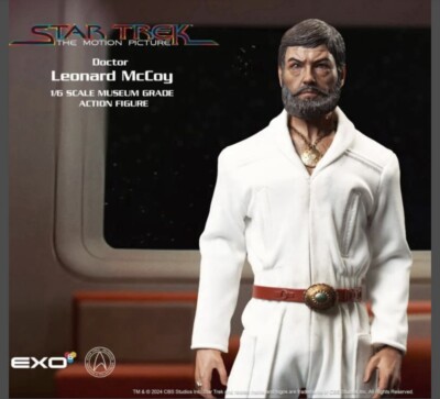 EXO-6 Star Trek: The Motion Picture DR. McCOY FIGUR 12'' 1/6 Scale NEU - IN HAND!