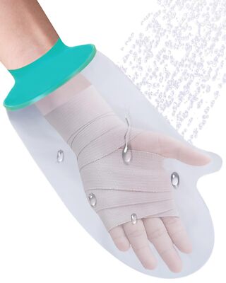 Waterproof Hand Cast Cover, Hand Cover for Shower After Surgery Hand Cast Covers