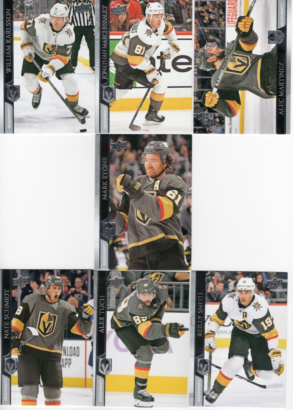 20-21 2020-21 Upper Deck Mark Stone #184-Knights