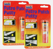 2x Petro Patch Putty Petrol Fuel Tanks Metal Gearbox Repair Leak Quick Steel 50g