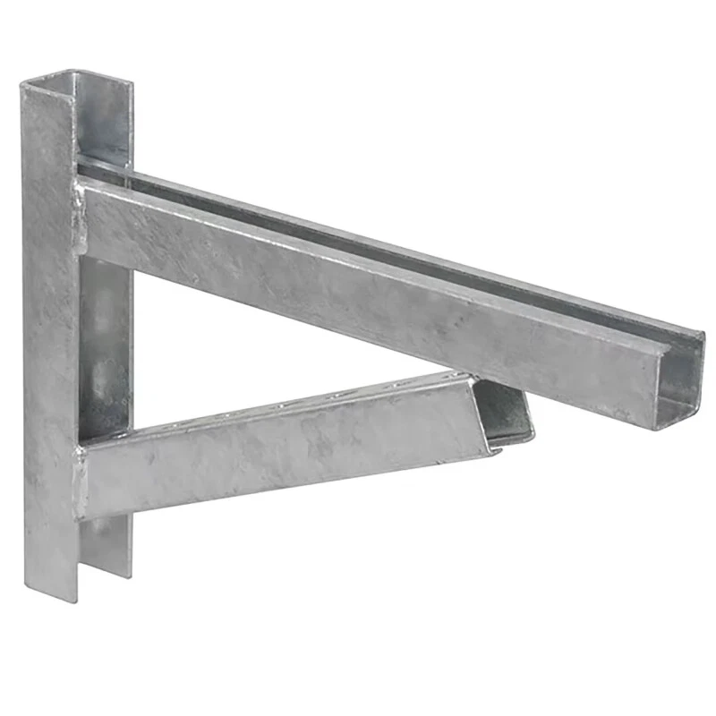 FIXOTEC 2 Stück - 400 mm oder 520 mm Schienenkonsole 38 / 40 mm Schwerlastkonsole