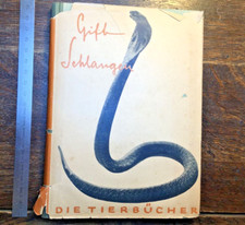 Giftschlangen, Erlebnisse mit Kreuzottern, Klapperschlangen, Kobra, ca.1920, rar
