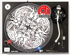 Devil Inside - 7"-12" DJ slipmat for LP turntable record player 
