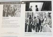 "Unbreakable" Movie Rare Set of Photos & Press Release Bruce Willis, Sam Jackson