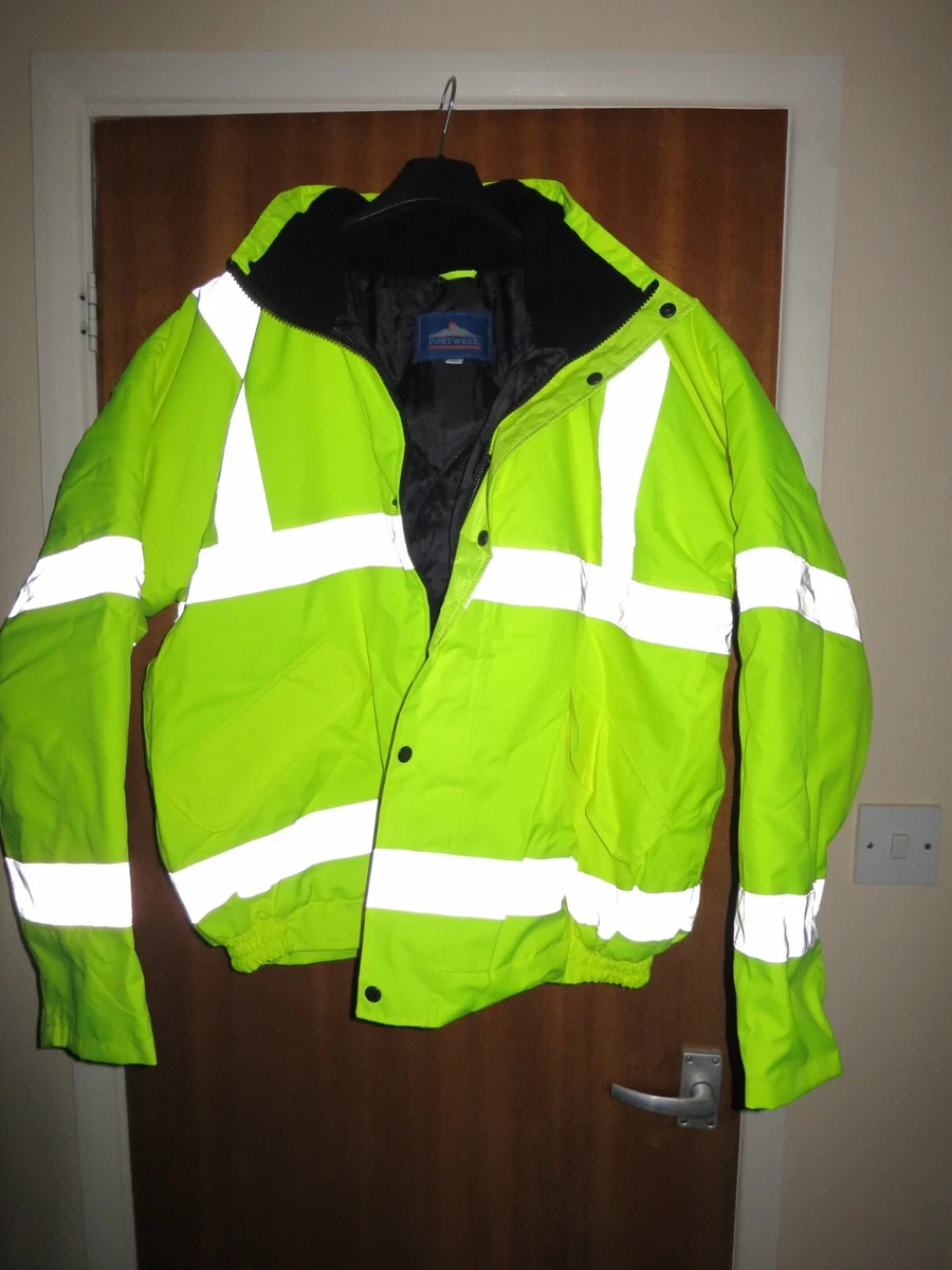 Halfords reflective shop jacket