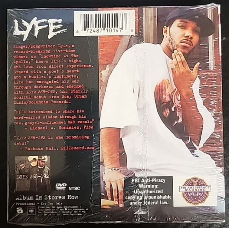 Lyfe 268-192 PROMO CD *Brand New* | eBay