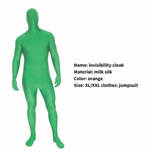 green skin tight jumpsuit