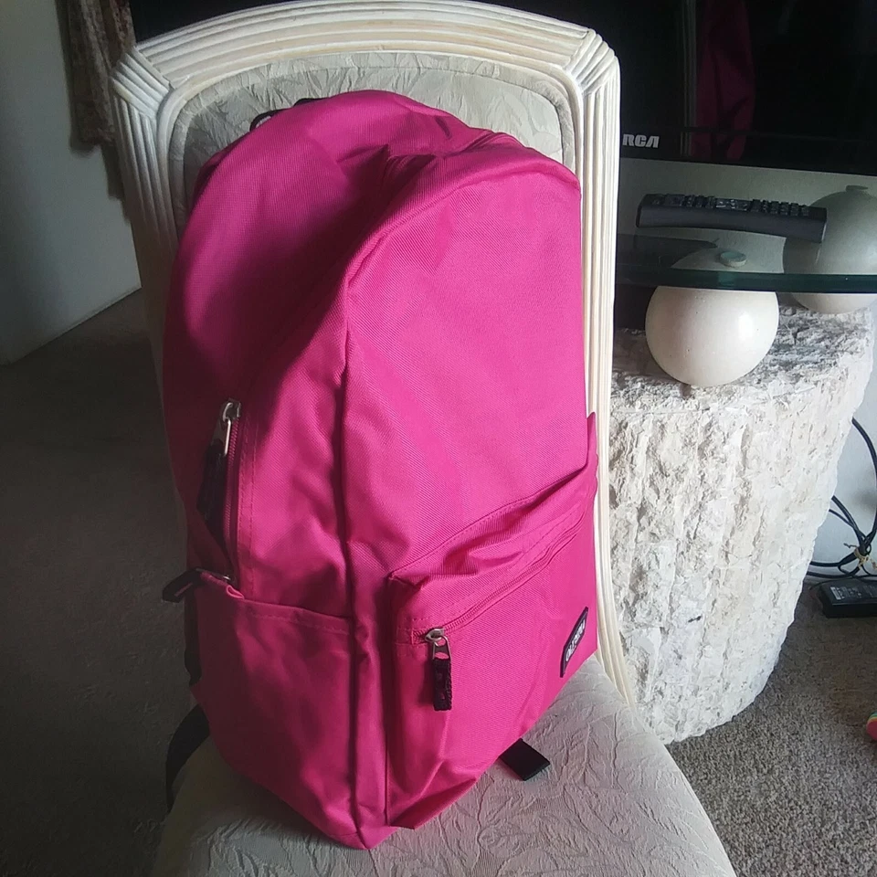 AUTÉNTICA MOCHILA MUJER “OLYMPIA” ROSA/CORAL Foto 2 de 4