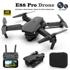 Profesional 4K HD Drone Airplane Dual-Camera Wide-Angle Head Remote Quadcopter