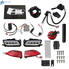 Deluxe LED Light Kit for Club Car Tempo Golf Carts W/ RGB Daytime Running Light