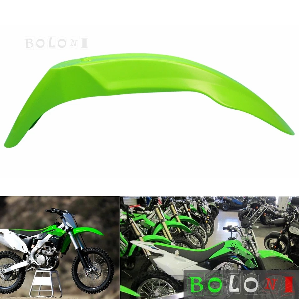 Supermoto Front Fender For Kawasaki KX100 125 250 450 KLX 140 230 300 450 - Image 3 of 4