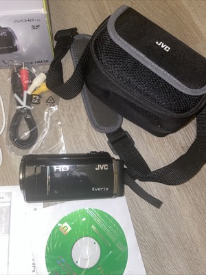 JVC Everio HD Camcorder GZ-HM30AU 40x Optical Zoom Complete In Box