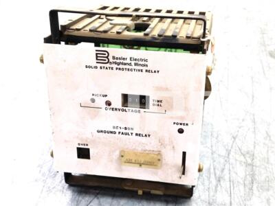 BE1-59N-A7E-E1J-C0NGF - BASLER BE1-59N GROUND FAULT OVER VOLTAGE SOLID SKU003146