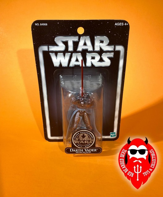 RARE *** 2002 Star Wars Darth Vader Toy Fair Exclusive Silver Anniversary | eBay