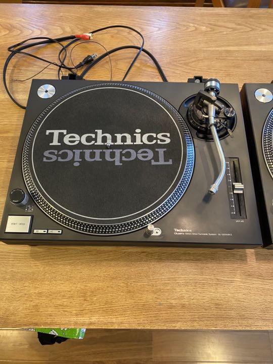 Technics SL-1200 MK3 Black Pair Direct Drive DJ Turntables Set Japan [Near  Mint]