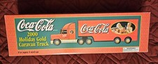 Charming قديم للمقتنيات Coca Cola 2000 Holiday Caravan Truck
