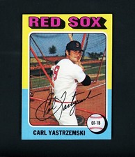 Carl Yastrzemski 1975 Topps (HOF) Boston Red Sox #280 NM+