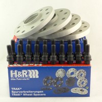 H&R Spurverbreiterung 24/40Mm Silber FüR Audi Q3 Typ 8U 8U1