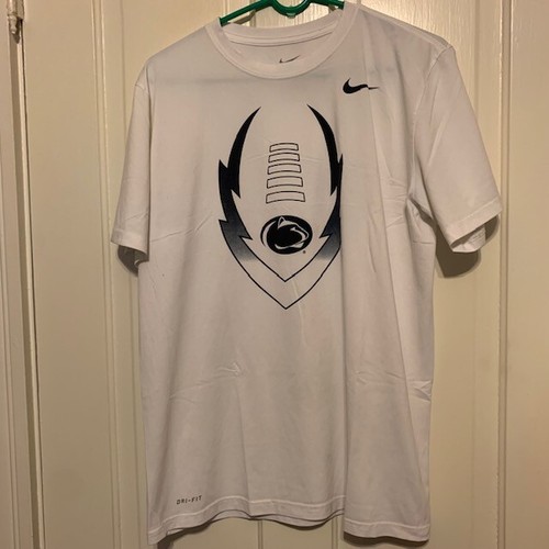 PENN STATE FOOTBALL SIZE LARGE NIKE DRI 