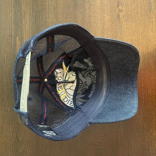 Vintage Y2K 2000s Ed Hardy “Love Dies Hard” Rhinestone Trucker Hat - Picture 4 of 8