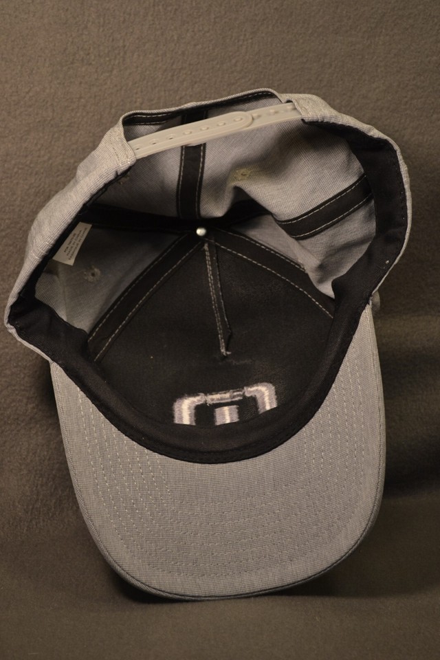 Travis Mathew SnapBack Adjustable Top Shelf Hat Light Grey FREE
