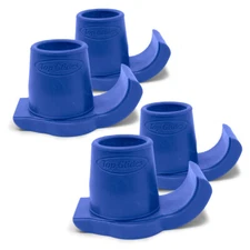 4 PCS Top Glides DuraSki Heavy Duty Walker Glide Skis - 2 Pairs