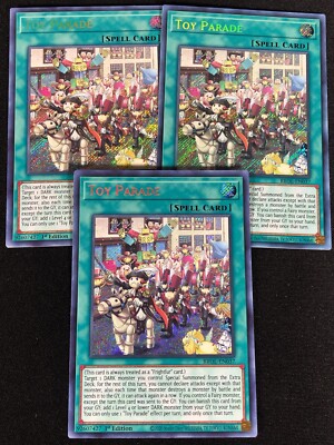 Yugioh Toy Parade BROL-EN037 1ST SECRET X3 (NM)