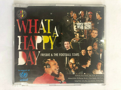 FRISBIE & THE FOOTBALL STARS - WHAT A HAPPY DAY - CD NEU UNVERSIEGELT 