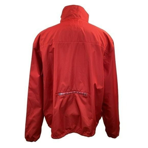 POLO Sport Ralph Lauren Jacket Mens XL Full Zip Windbreaker Red