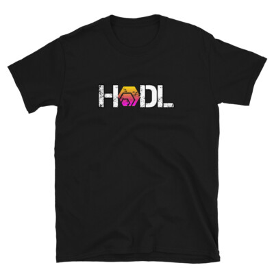 Hexican hold Distressed Dark T-shirt HEX Crypto Trader Gift Tee