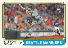 2023 TOPPS HERITAGE (#178) - EASTON MCGEE RC